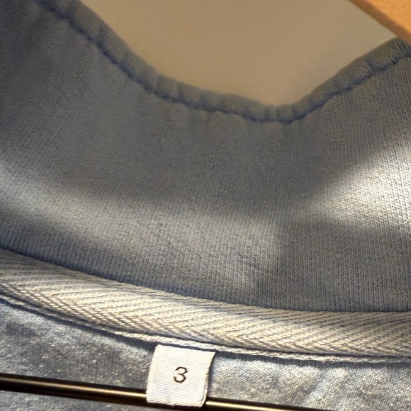 Sloppy Joe Collar 2 in Light Blue | Size 3 - Picture 4 of 4